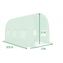 Пленка для теплицы 7 м2,армированная, плотность 140 г/м2, с UV-4 фильтром, Зеленая (Польша)