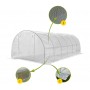 Садовая теплица 18 м2 (6 х 3 х 2 м) с армированной пленкой UV-4, с окнами, Прозрачная (Польша)