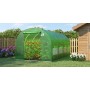 Садовая теплица 10 м² (4 x 2,5 х 2 м) Зеленая (Польша)